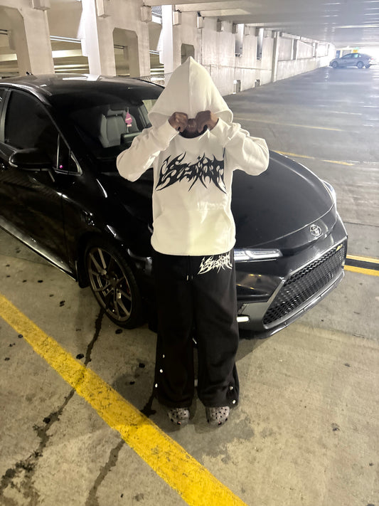 White “¡SAINT!” Hoodie